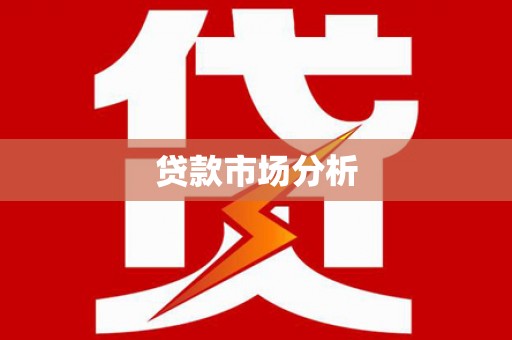 嵊泗贷款市场分析