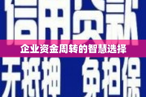 兰西企业资金周转的智慧选择