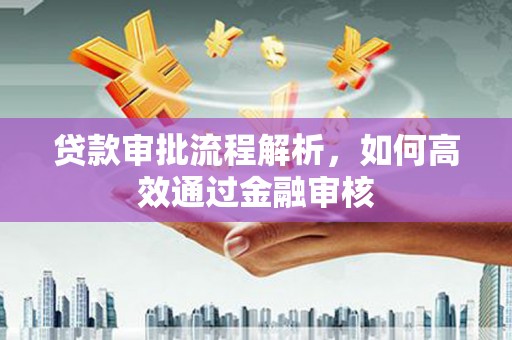 林甸贷款审批流程解析，如何高效通过金融审核