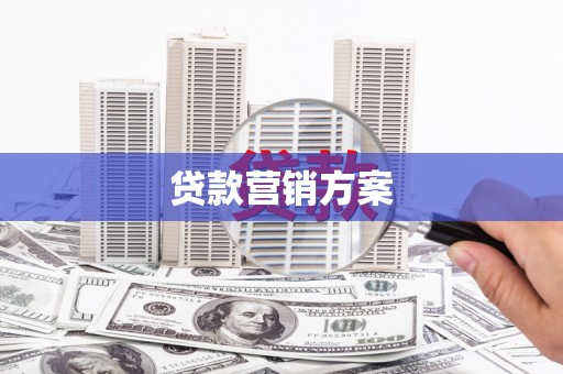 桃城贷款营销方案