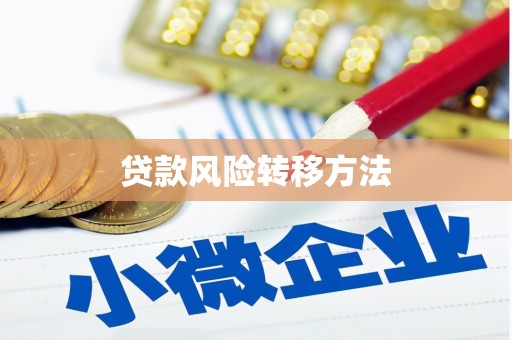 沁阳贷款风险转移方法