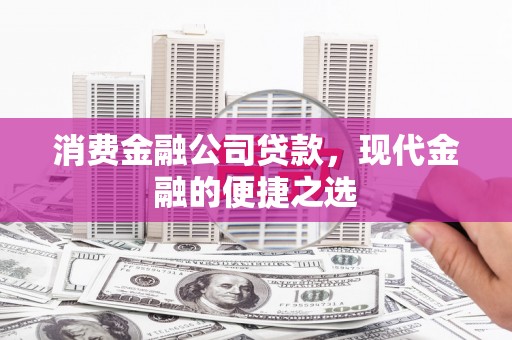 泸西消费金融公司贷款，现代金融的便捷之选