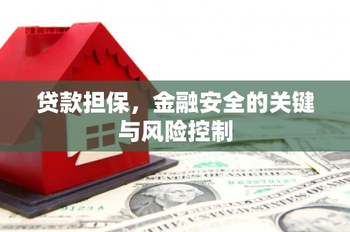 合水贷款担保，金融安全的关键与风险控制