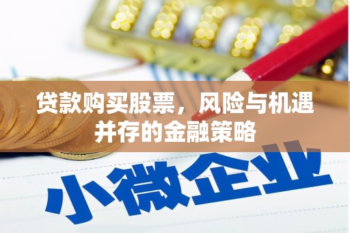 杨陵贷款购买股票，风险与机遇并存的金融策略