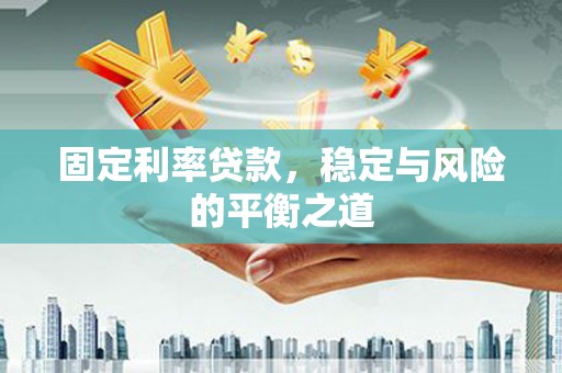静宁固定利率贷款，稳定与风险的平衡之道
