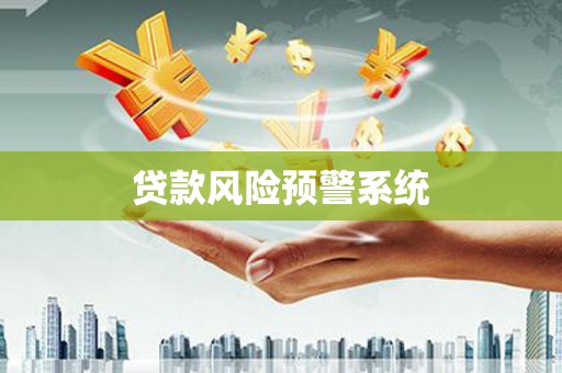 洋县贷款风险预警系统